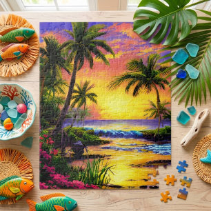 Hawaii Beach Scenery Jigsaw Puzzle