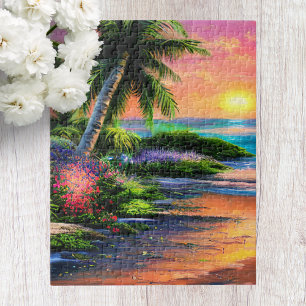 Hawaii Beach Scenery Jigsaw Puzzle
