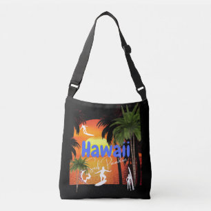 Hawaii Beach Surf Shop Crossbody Bag