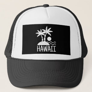 Hawaii Beach Trucker Hat