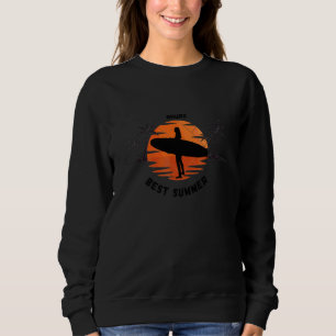 Hawaii Best Summer Cool Surfer Dress Sweatshirt