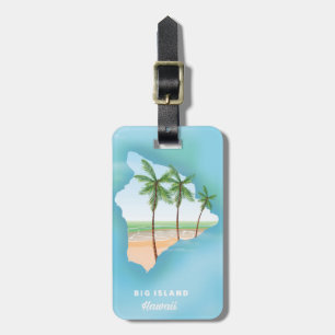 Hawaii Big island Luggage Tag
