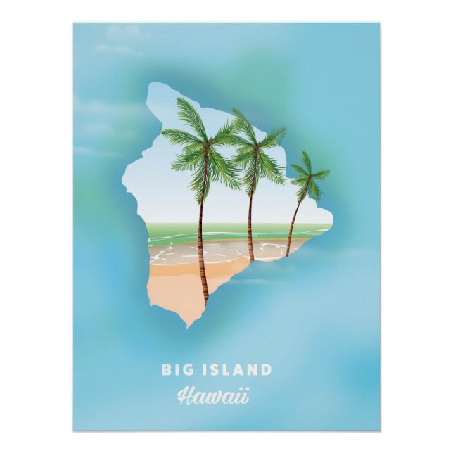 Hawaii Big island Poster (Front)