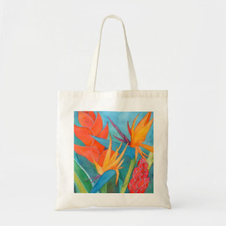Hawaii Bird of Paradise Shopping Tote