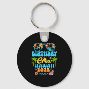 Hawaii Birthday Crew Vacation Cruise 2025 Summer G Key Ring