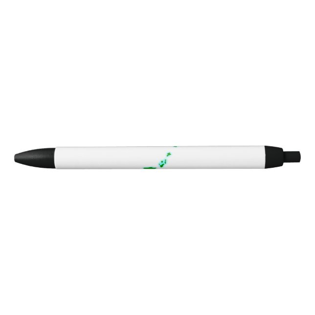 Hawaii Black Ink Pen (Front)