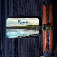 Hawaii black sand beach clouds photo custom name