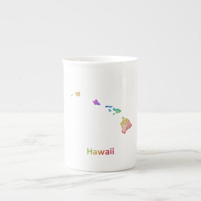 Hawaii Bone China Mug (Front)