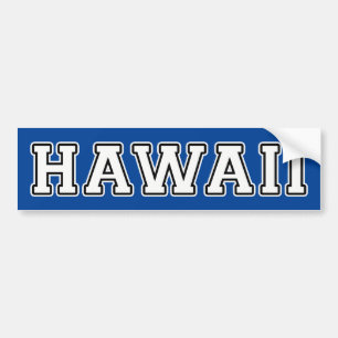 Hawaii Bumper Sticker