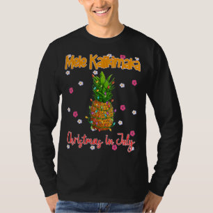 Hawaii Christmas In July Mele Kalikimaka T-Shirt