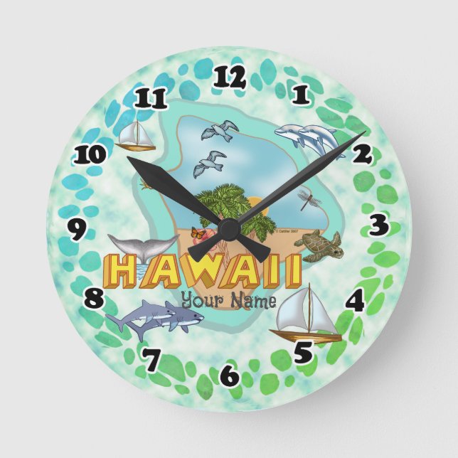 Hawaii clock (Front)