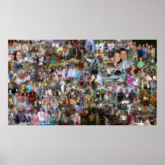 Hawaii collage poster