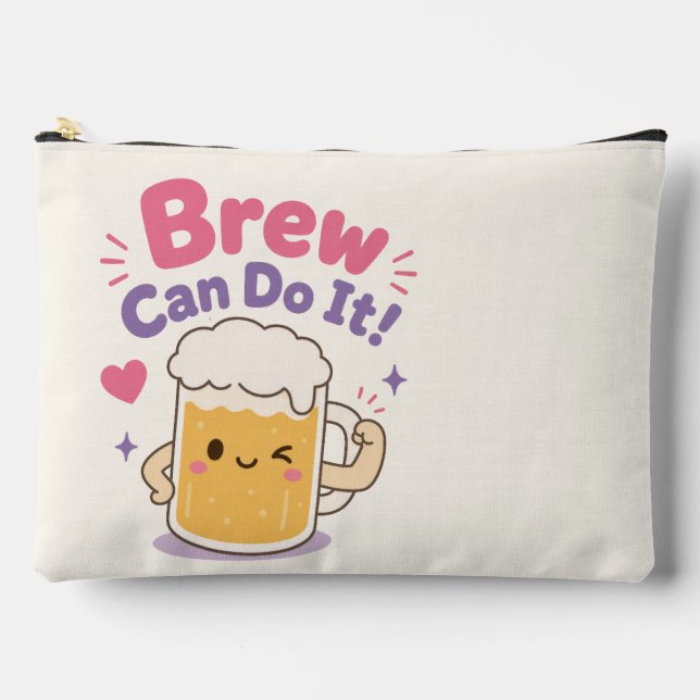 Hawaii culture quote pun pattern accessory pouch (Front)
