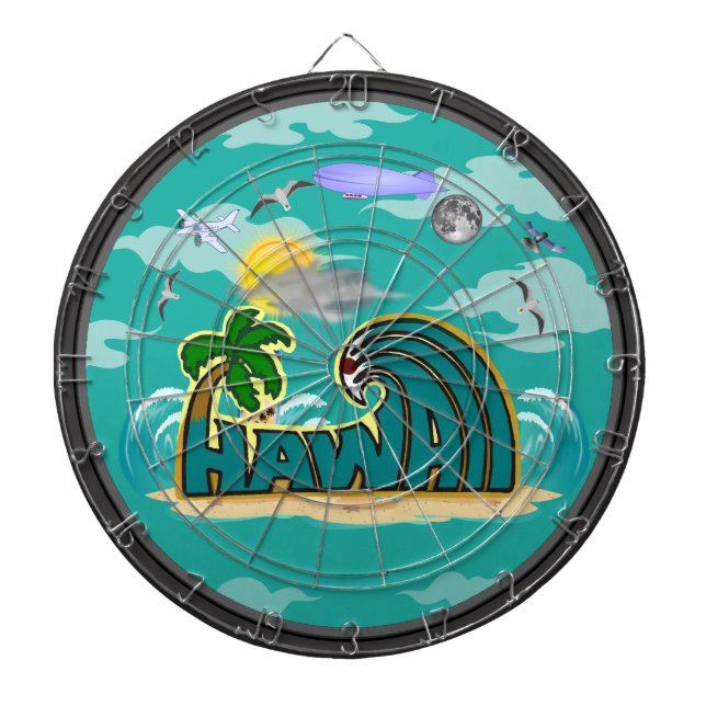 Hawaii Dartboard (Front)
