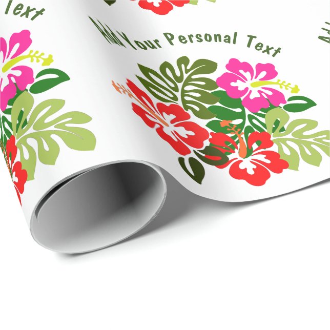 Hawaii Day Wrapping Paper (Roll Corner)