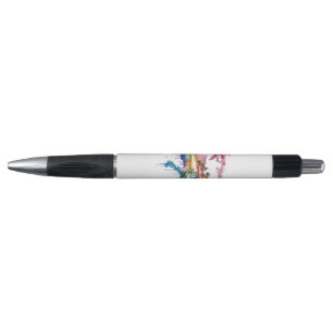 Hawaii design with colourful splatters