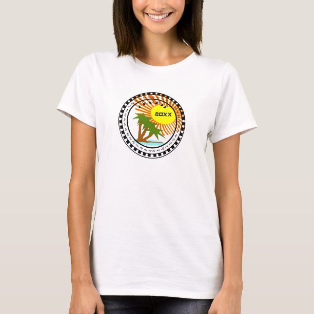 Hawaii Destination Vacation T-Shirt (Front)