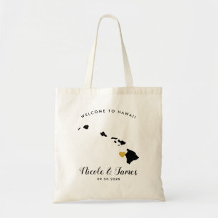 Hawaii Destination Wedding Welcome Bag Tote