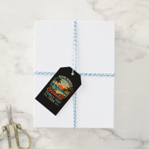 Hawaii Family Trip Tropical Sunset 2026 Gift Tags