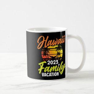 Hawaii Family Vacation Surfing Surfer Hawaii  Coffee Mug