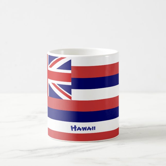 Hawaii Flag Coffee Mug (Center)