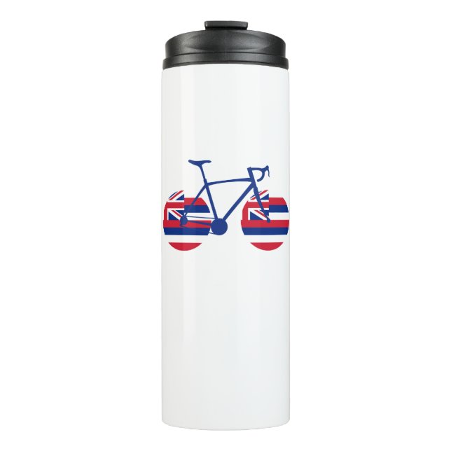 Hawaii Flag Cycling Thermal Tumbler (Front)