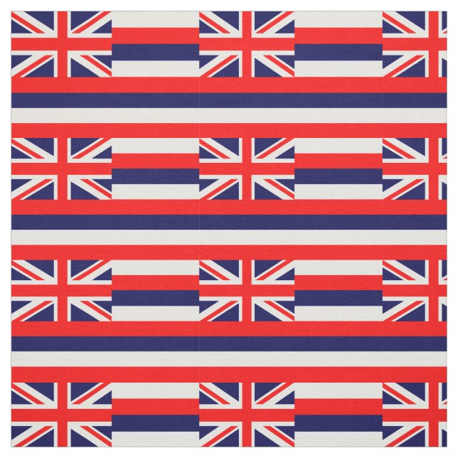 HAWAII Flag Fabric (Swatch)