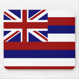 Hawaii flag mouse pad