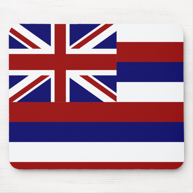 Hawaii flag mouse pad (Front)