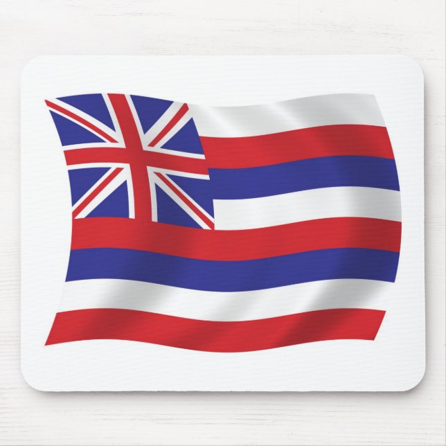 Hawaii Flag Mousepad (Front)