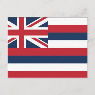 Hawaii Flag Postcard