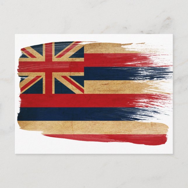 Hawaii Flag Postcards (Front)