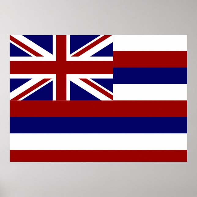 Hawaii flag poster (Front)
