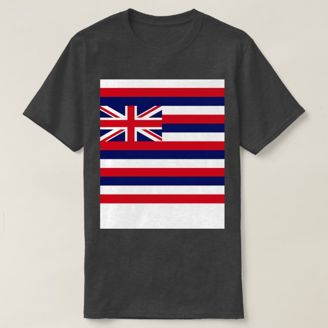 Hawaii Flag T-Shirt (Design Front)