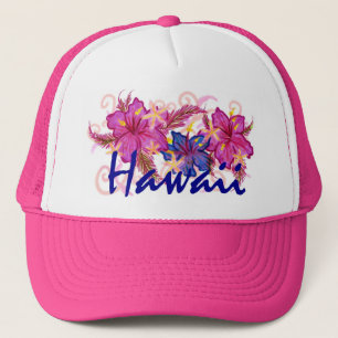 Hawaii flower hat