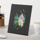 Hawaii Flower Pineapple Art Vacation