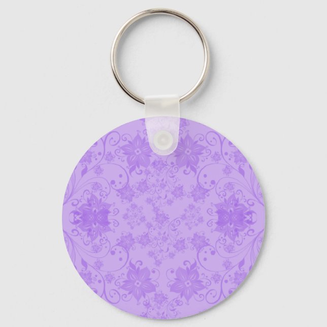 Hawaii flowers key ring (Front)