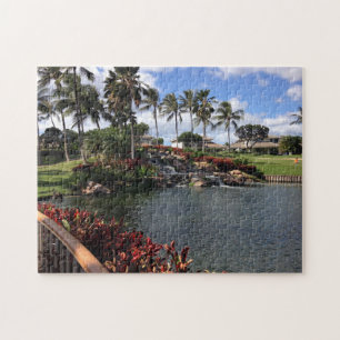 Hawaii - Golfing Jigsaw Puzzle