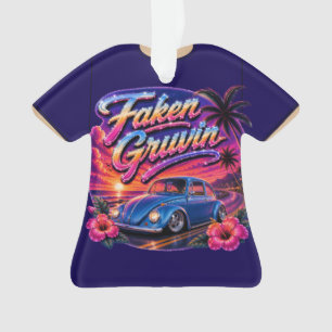 Hawaii Graphic T-Shirt Ornament