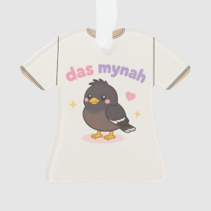 Hawaii Graphic T-Shirt Ornament