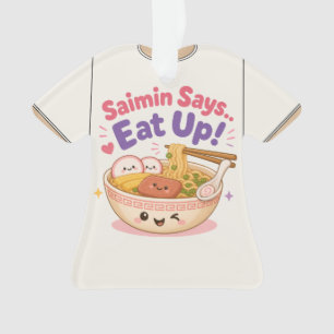 Hawaii Graphic T-Shirt Ornament
