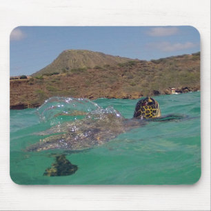 Hawaii Green Sea Turtle Mouse Pad