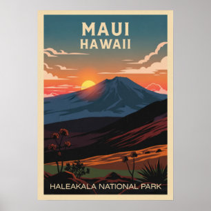 Hawaii Haleakala National Park V02 Poster
