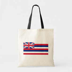 Hawaii, Hawaiian Aloha Paradise State Flag Tote Bag