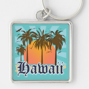 Hawaii Hawaiian Islands Sourvenir Key Ring
