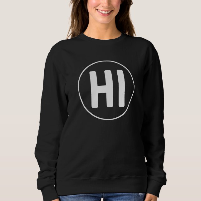 Hawaii HI Hawaiian - Home Hometown Vacation Travel Sweatshirt (Front)