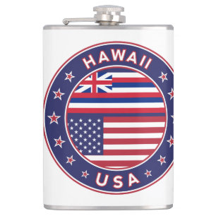 Hawaii Hip Flask