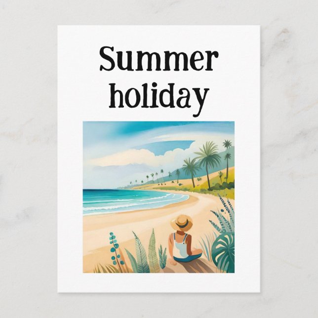 Hawaii holiday postcard (Front)