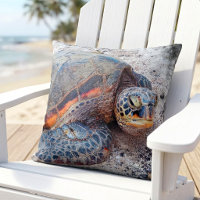 Hawaii Honu Sea Turtle Beach Photo Simple Modern