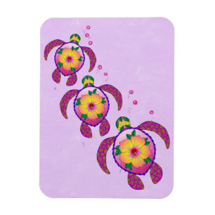 Hawaii Honu Sea Turtles Magnet